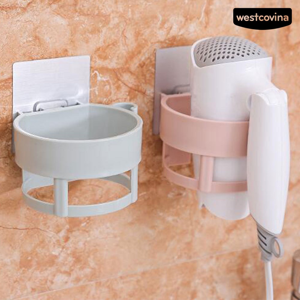 (Hàng Mới Về) Giá Đỡ Máy Sấy Tóc Gắn Tường Tiện Dụng