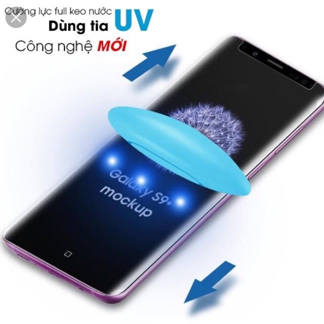 Cường lực UV cho màn hình cong Samsung S7e/S8/S8 plus/S9/S9 plus/S10/S10 plus/Note 8/Note 9/Note 10/Note 10 plus