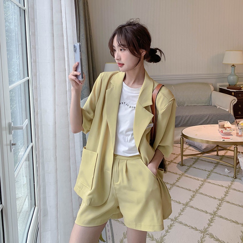 Bộ Đồ Vest Ngắn Thời Trang Mùa Hè 2022 Cho Nữ