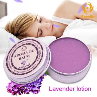 SL♣ Lavender Aromatic Balm Help Sleep Soothing Cream Essential Oil Insomnia Care