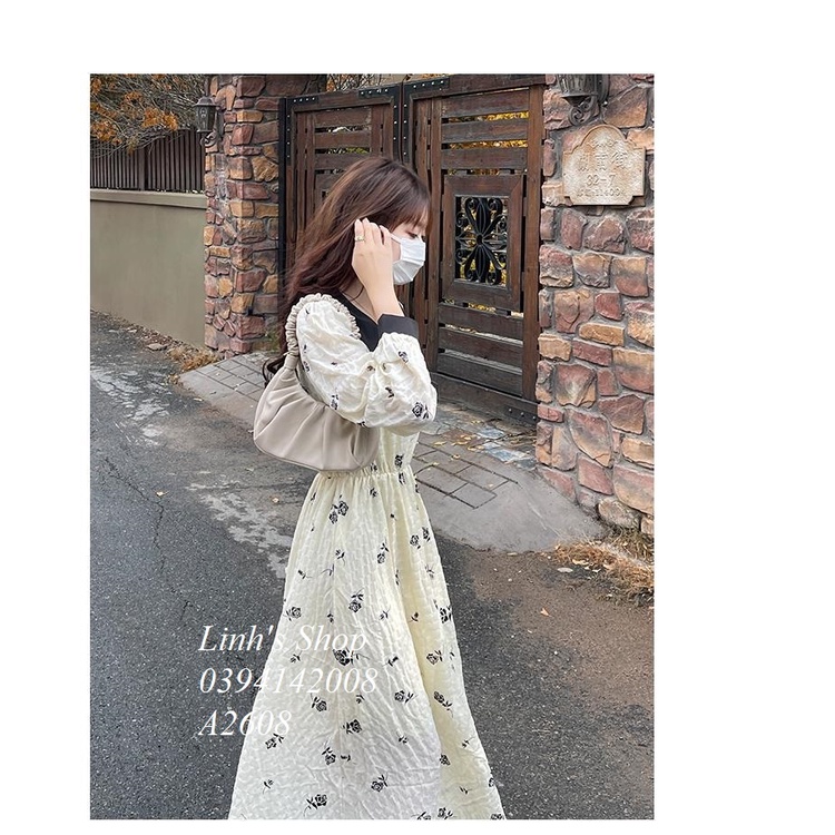 Váy Chít Eo Co Giãn Lịch Sự Công Sở A2608