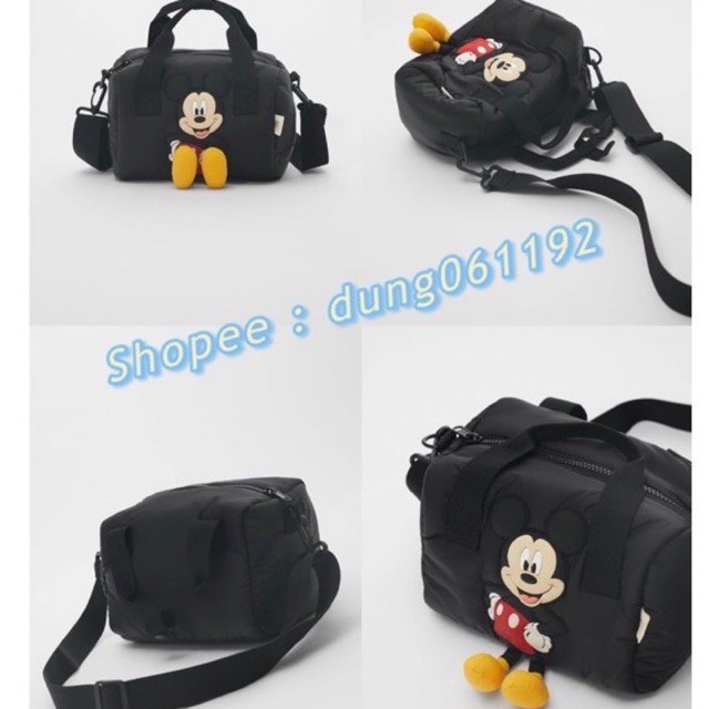 Balo zara mickey túi hộp 3D mẫu mới nhất ( hàng sẵn) siêu nhẹ