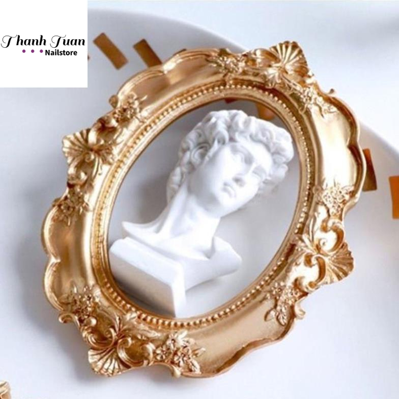 Khung trưng mẫu móng, khung vàng chụp ảnh nail  - Phụ kiện đồ nail