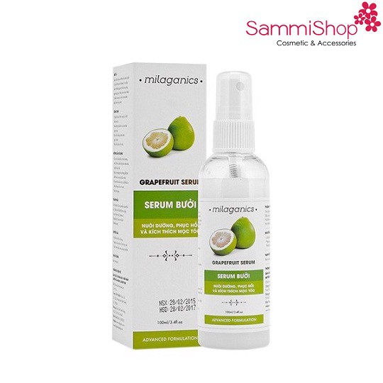 Serum dưỡng tóc bưởi Milaganics