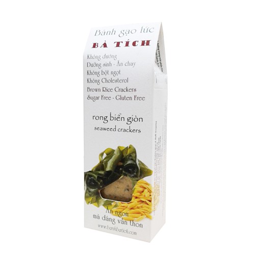 Bánh Gạo Lứt Rong Biển Bà Tích 100G