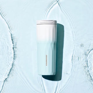 Bình Starbucks 16Oz Faceted Gradint Blue