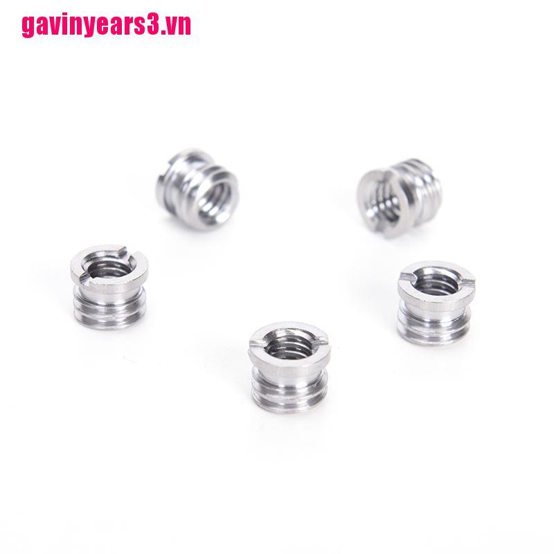 5 đầu chuyển đổi đinh ốc từ 1/4'' sang 3/8'' chuyên dụng cho giá đỡ ba chân/máy ảnh X8K5