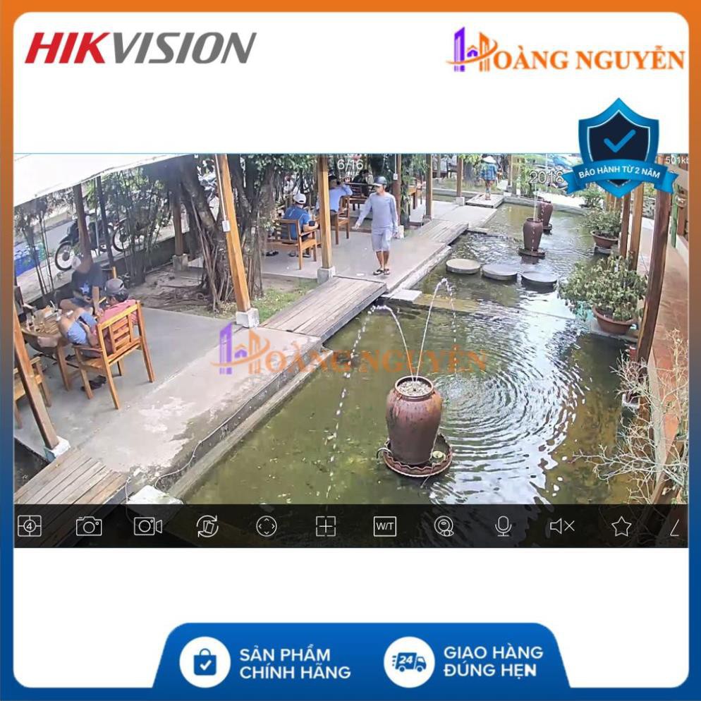 [Sản Phẩm Chính Hãng] Camera HD-TVI Hikvision DS-2CE56D0T-IRP hồng ngoại 20m 2MP