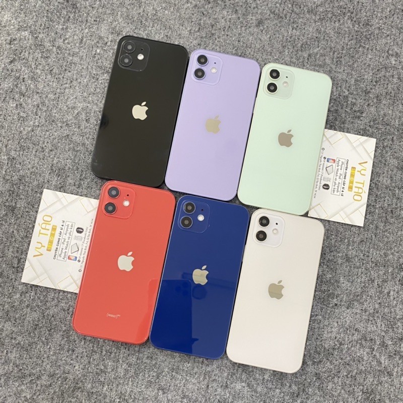 mô hình trưng bày iphone 12 và 12mini đủ màu