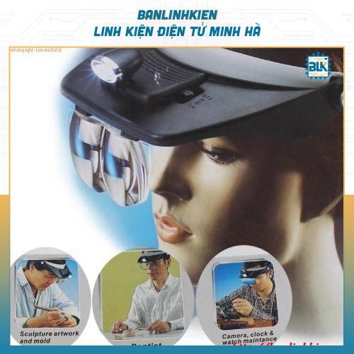 Kính Lúp Đeo Đầu MG81001-A Dùng sửa chữa thiết bị-mạch in