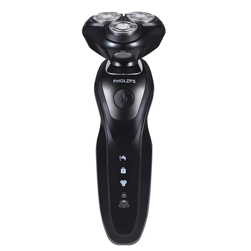 Máy cạo râu đa năng SHAVER SK1588 Bản PRO, Cạo lông, tỉa lông mũi, chống nước cực tốt