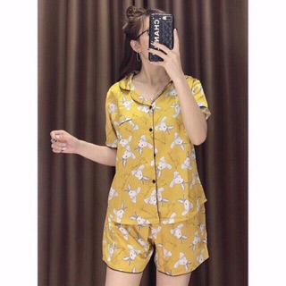 Bộ đồ pizama cộc siêu xinh