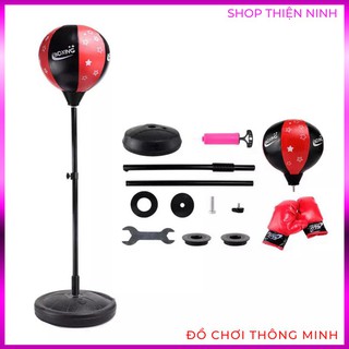 Bộ đồ chơi đấm bốc cho bé Boxing Set (có găng tay, trụ đỡ, giá đỡ)
