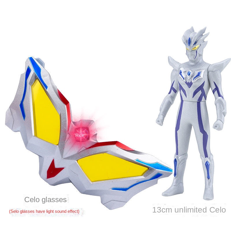 Đồ Chơi Siêu Nhân Ultraman Biến Hình Kính Siro Có Đèn Và Nhạc Không Giới Hạn Cho Trẻ Em Gedde Sublim