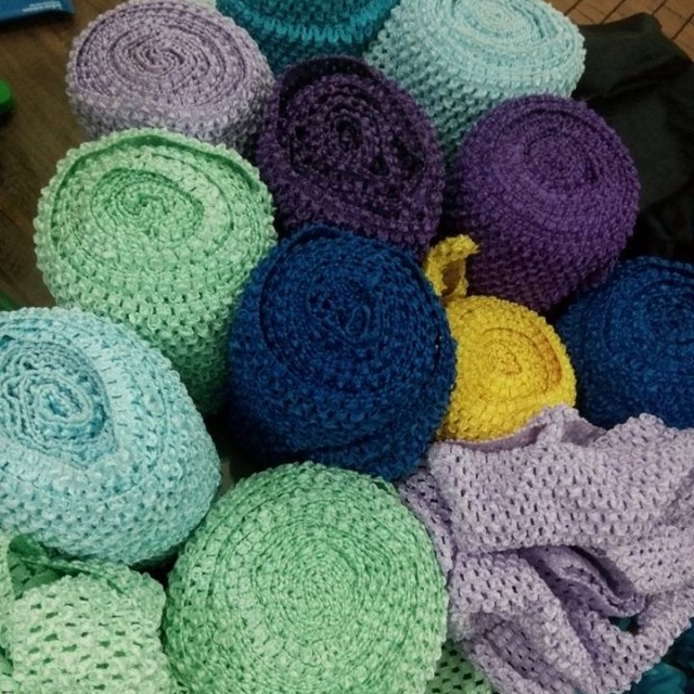 Thân thun may váy tutu bán theo m của Vải rẻ HB shop