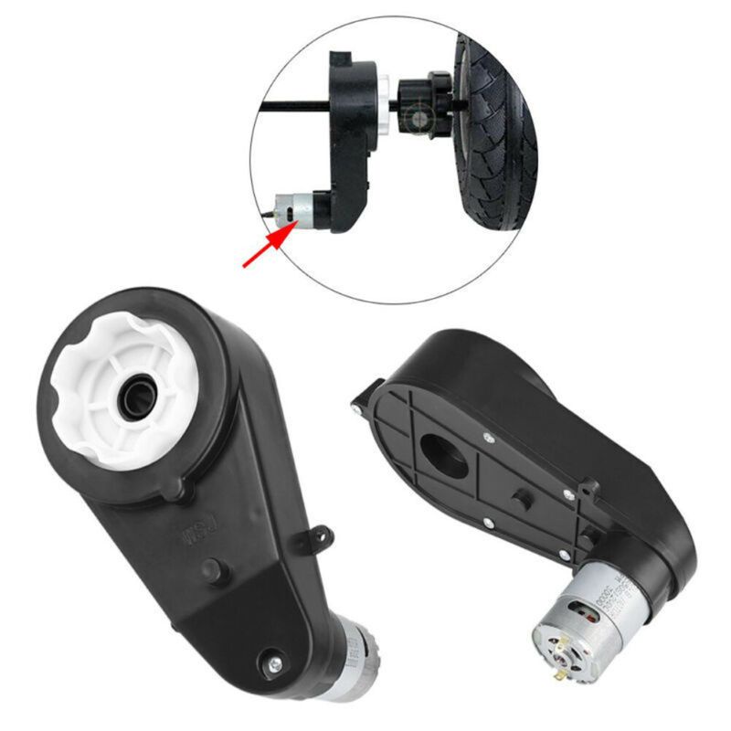 Hộp Số Xe Điện DC Kèm Mô Tơ Chuyên Dụng Cho Bé