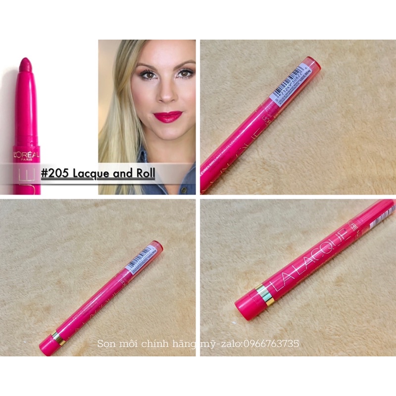 Son L’Oréal La Lacque & Le Matte Lip Pen