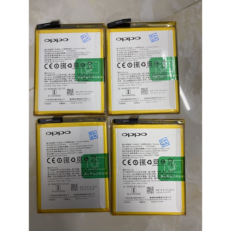 PIN OPPO A39/ F3 lite/ A57/ R9S ZIN MỚI 100%