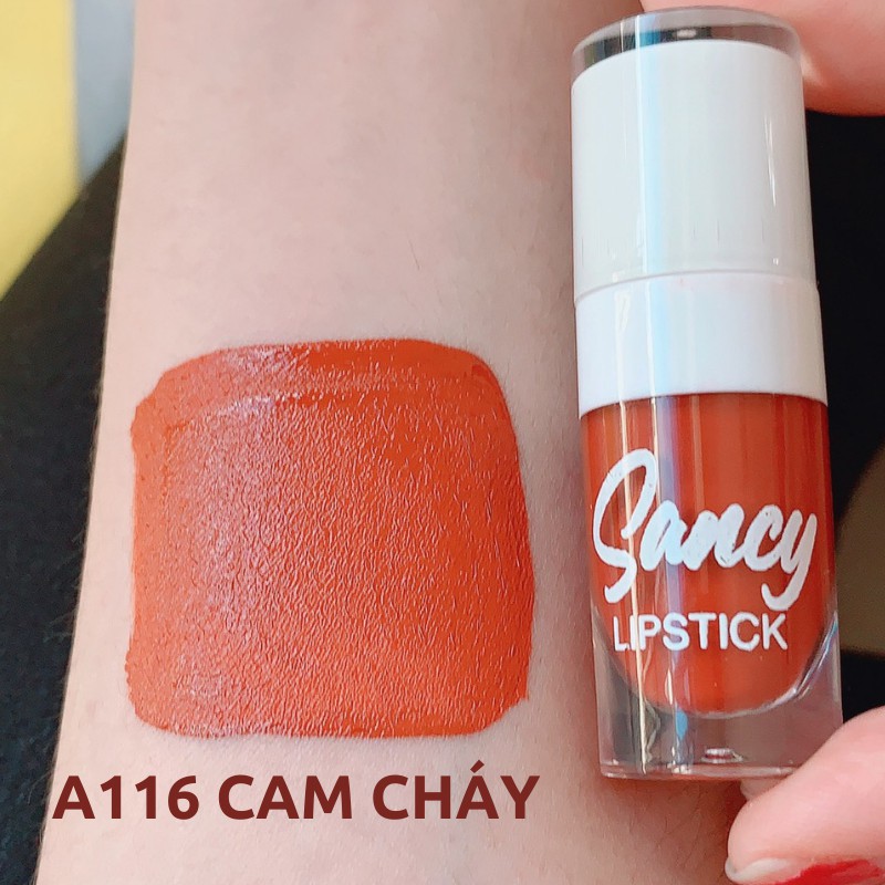 Set 3 Cây Son Dưỡng Môi SANCY MATTE Velvet Tint Nhiều Dưỡng Chất Lên Màu Cực Đep Mềm Mịn Môi Siêu Dễ Thương Chính Hãng | BigBuy360 - bigbuy360.vn