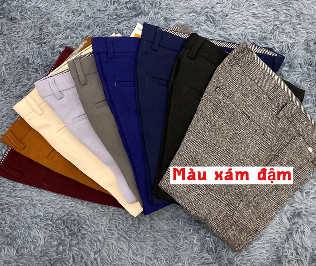 QUẦN TÂY ÂU NAM XÁM KẺ CARO MẪU MỚI NHẤT | BigBuy360 - bigbuy360.vn