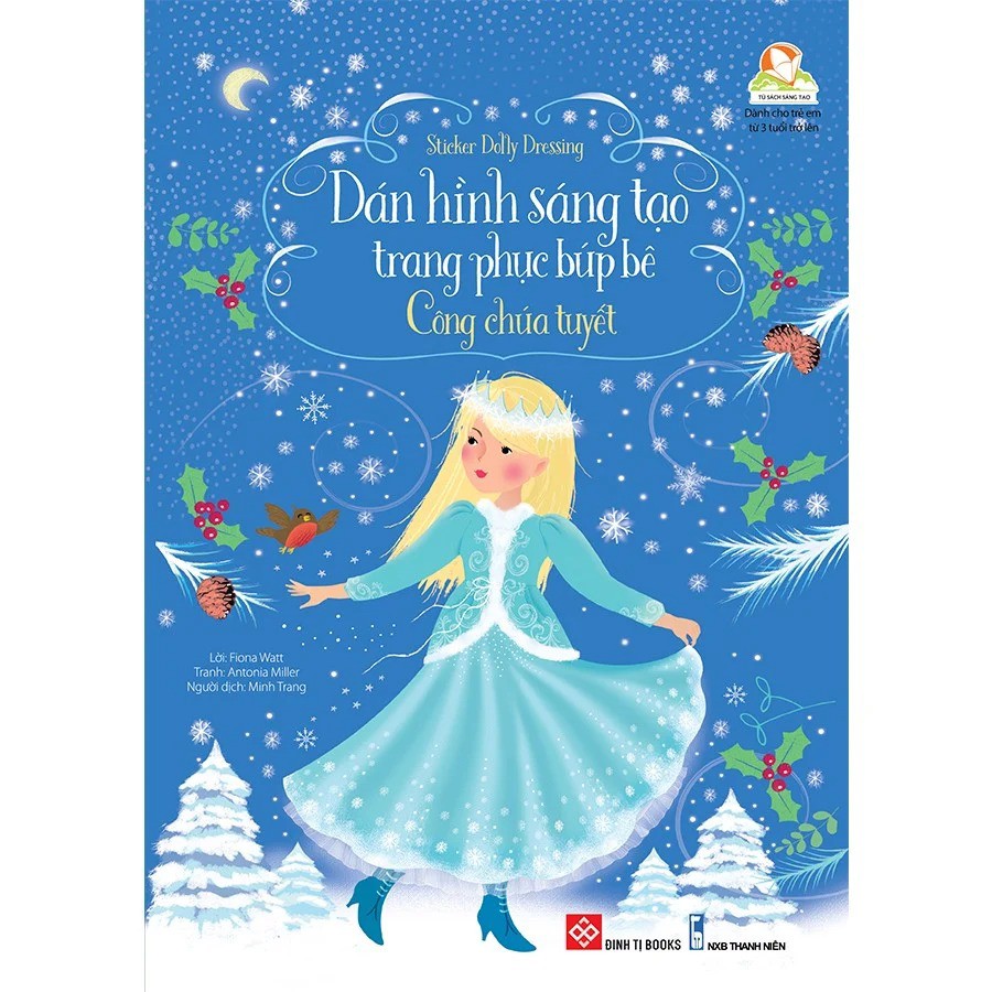 Sách-Sticker Dolly Dressing - Dán hình sáng tạo trang phục búp bê (8 cuốn)