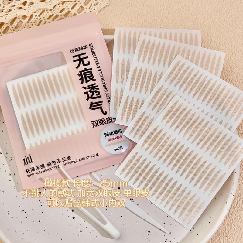 Kích mí tàng hình tạo hai mí không lộ sẵn keo nhiều lựa chọn