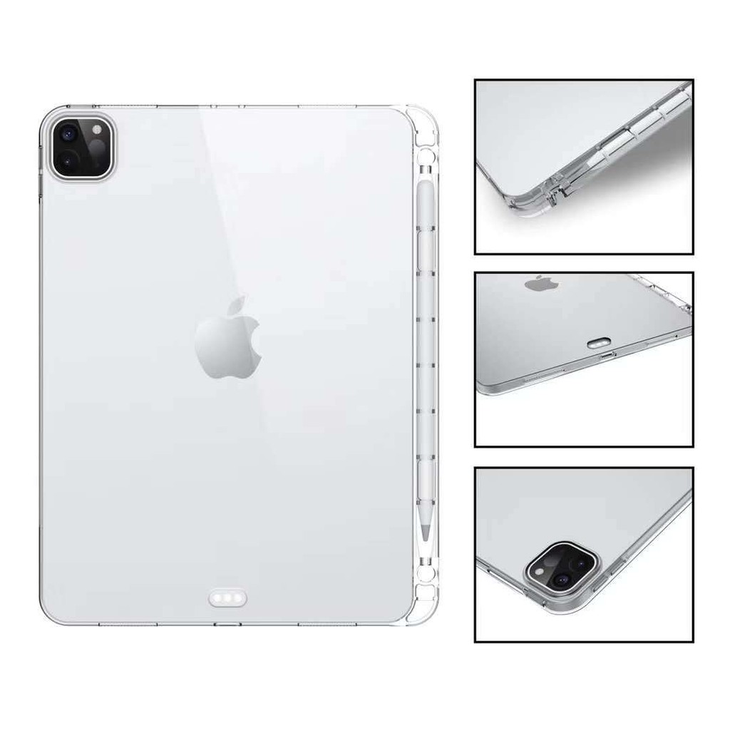 Case Ốp Lưng Ipad Pro 11 Inch 2020 Chống Sốc Trong Có Khe cho Apple Pencil | BigBuy360 - bigbuy360.vn