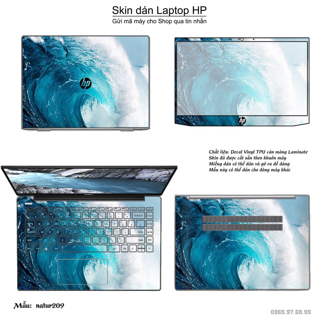 Skin dán Laptop HP in hình thiên nhiên _nhiều mẫu 8 (inbox mã máy cho Shop)