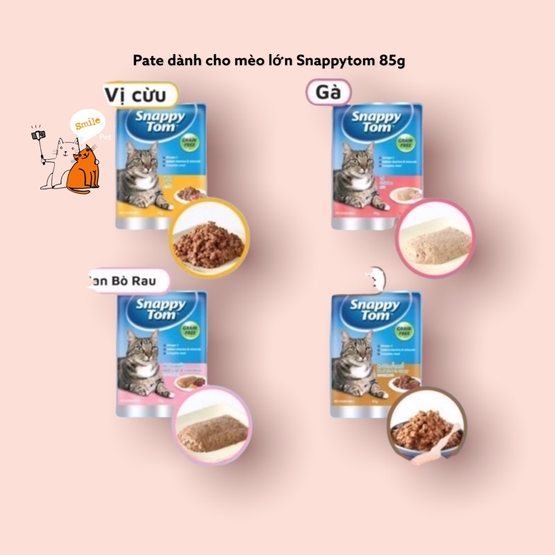 Pate Snappy Tom Lon 400g - Thức Ăn Pate Cho Mèo