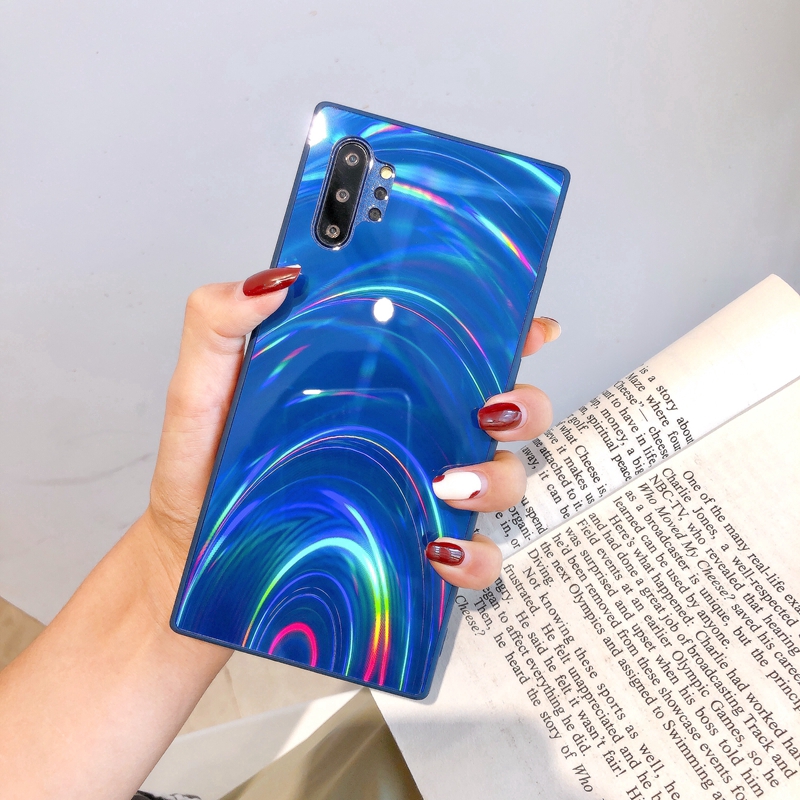Ốp điện thoại màu sắc cầu vồng gradient cho Samsung Galaxy Note 10+ 9 8 A10 A20 A30 | BigBuy360 - bigbuy360.vn
