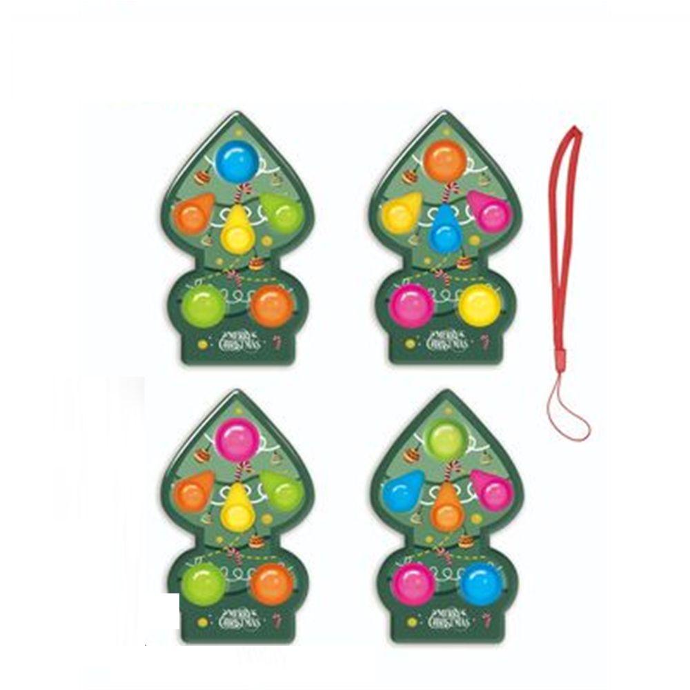 Đồ Chơi Bóp Giảm Căng Thẳng Làm Từ Silicone Có Móc Khóa