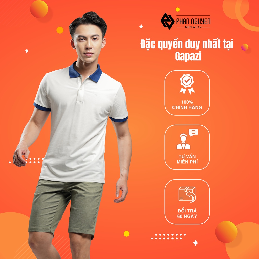 Áo polo nam GAPAZI Aircool chống nhăn thấm hút mồ hôi GAP.010