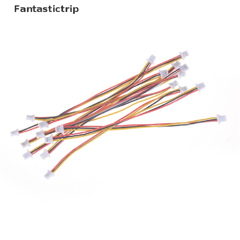 Set 10 Dây Cáp Nối 3 Chấu Mini Micro SH 1.0mm 100MM