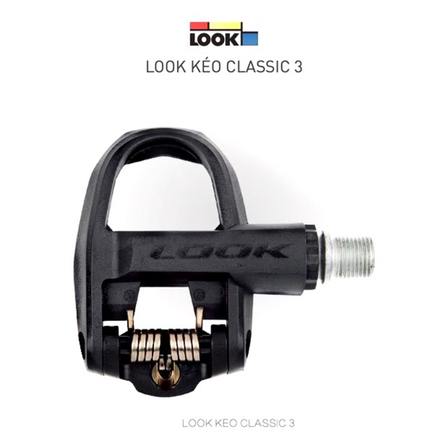 Look pidal road keo classic 3 , bàn đạp móng dành cho xe road có cá đi kèm
