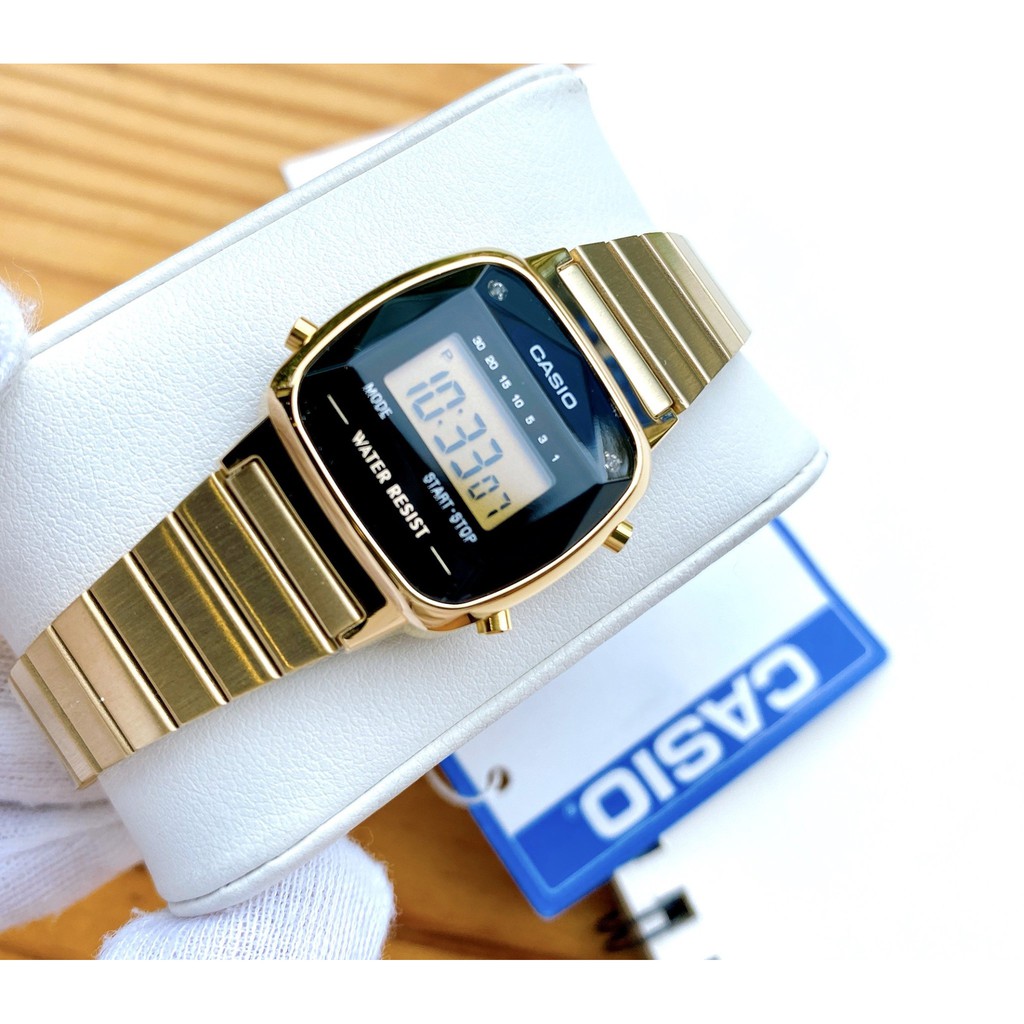 Đồng Hồ nữ Casio LA670WGAD -1DF Vintage - Pin 10 Năm - Chống Nước 100m