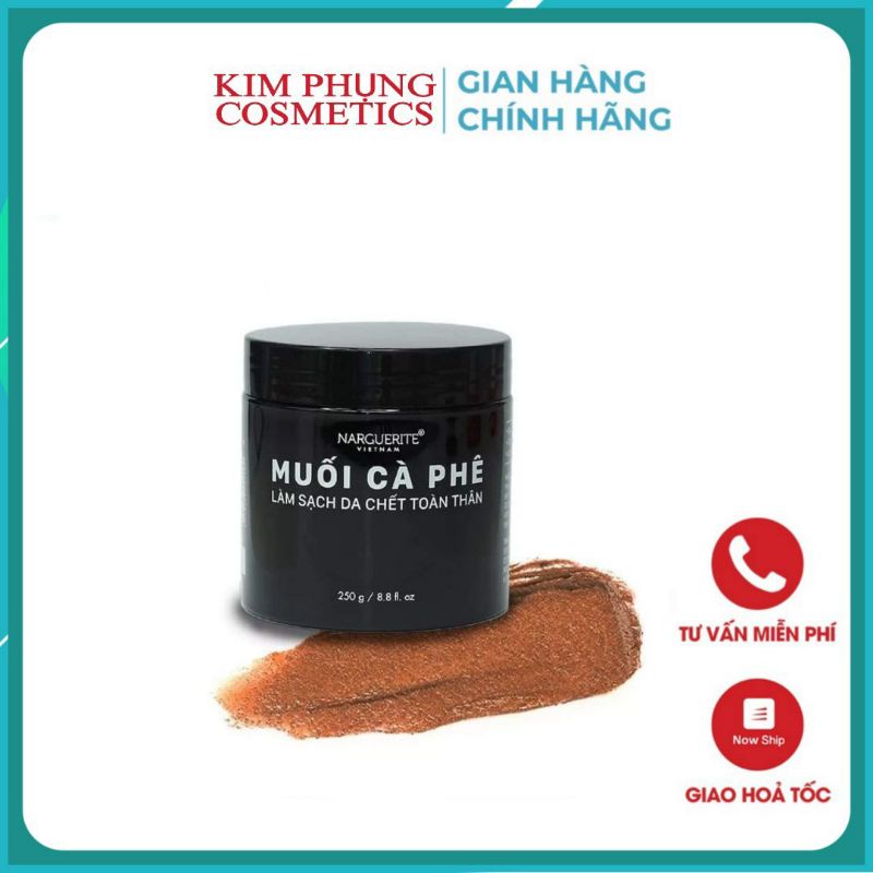 Muối Tắm Trắng Cà Phê Tẩy Da Chết Mịn Da [HOT]