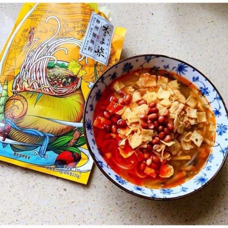 Một gói bún ốc Lý Tử Thất hot tiktok gói lớn bao no 335g