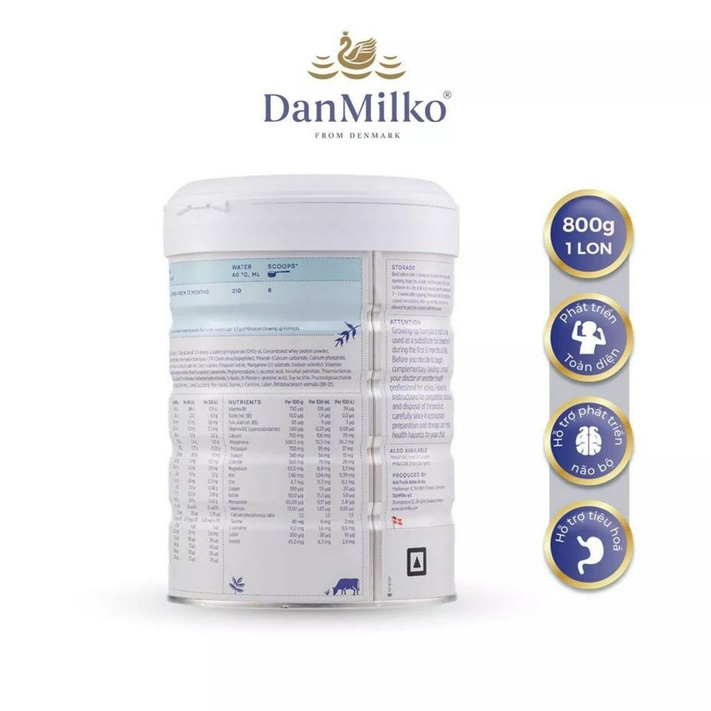 [HSD T1-2025] Sữa Bột Dinh Dưỡng Số 2 Danmilko Miniature 800g (12-24 Tháng Tuổi).