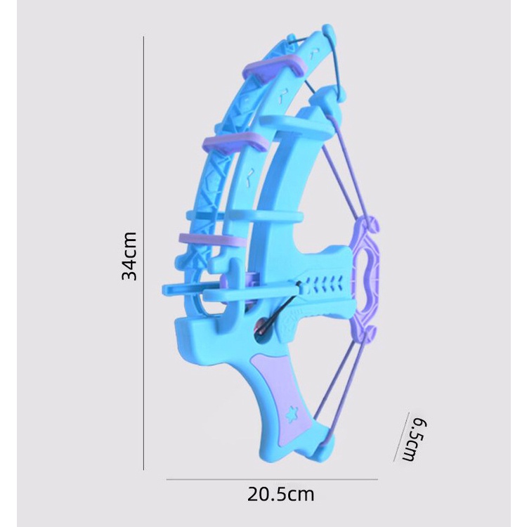 Cung tên bắn bóng gai hình thú vui nhộn cho bé