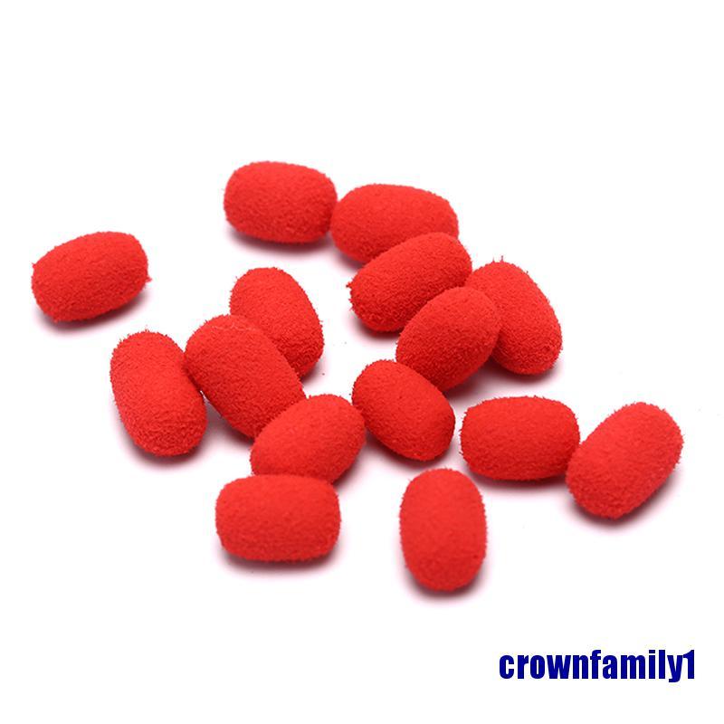 (crownfamily1) Carp Fishing Bait Foam Boilie Pop Ups Hook Fish Baits Lure Foam Terminal Tackle