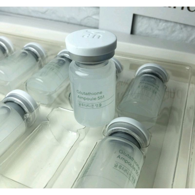 Tế bào gốc trắng da Glutathione Ampoule 551 Esthemax(nguyên hộp 10 lọ) 04/2024