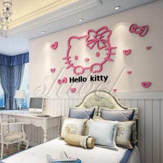 Decal Dán Tường Hello Kitty
