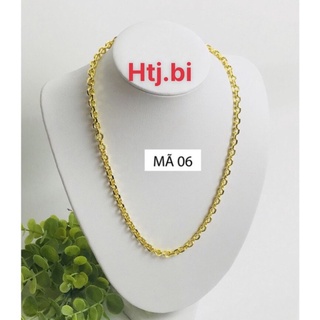 dây chuyền nam mạ vàng kiểu dáng đơn giản thời trang htj