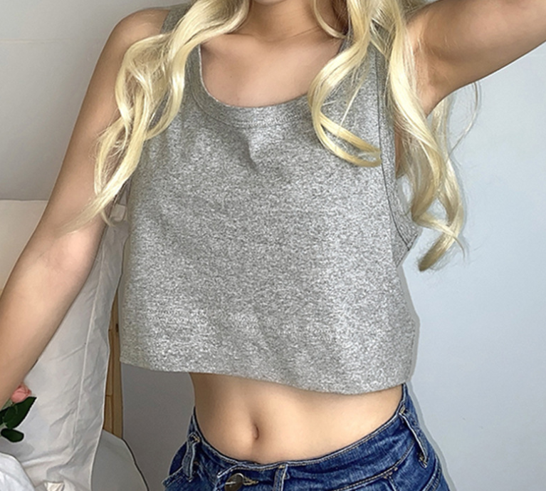 Áo Nữ Không Tay Cổ Chữ U Thời Trang Quyến Rũ