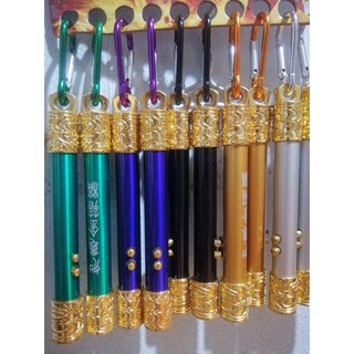 ĐÈN PIN MÓC KHÓA 3 IN 1 SOI TIỀN, LAZER, ĐÈN LED SIÊU SÁNG