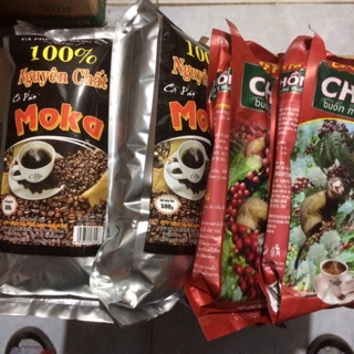 COMBO CÀ PHÊ [2 góiMOKA+2 gói CHỒN] làm quà biếu tết
