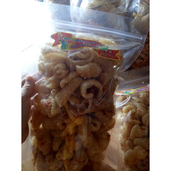 500gr da heo tỏi ớt chiên giòn