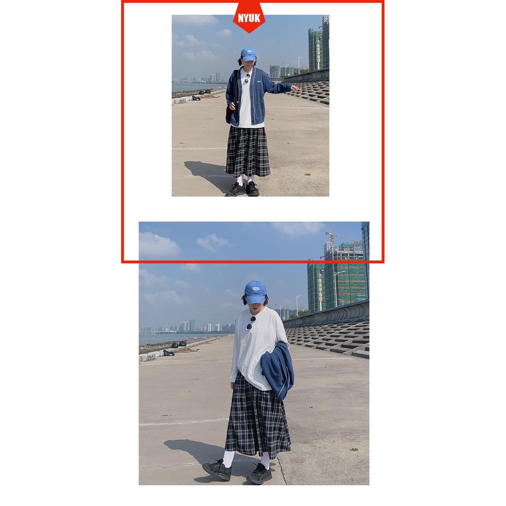 Chân Váy Caro Xếp Ly Thời Trang Retro Cho Nữ | BigBuy360 - bigbuy360.vn