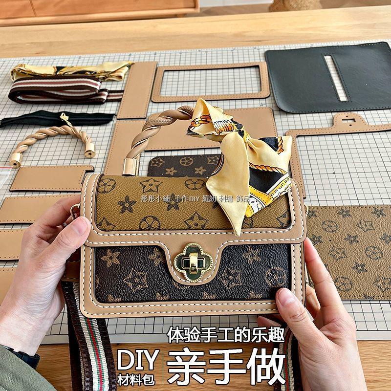 Túi Đeo Chéo May Thủ Công diy Phong Cách Chanel Cho Nữ