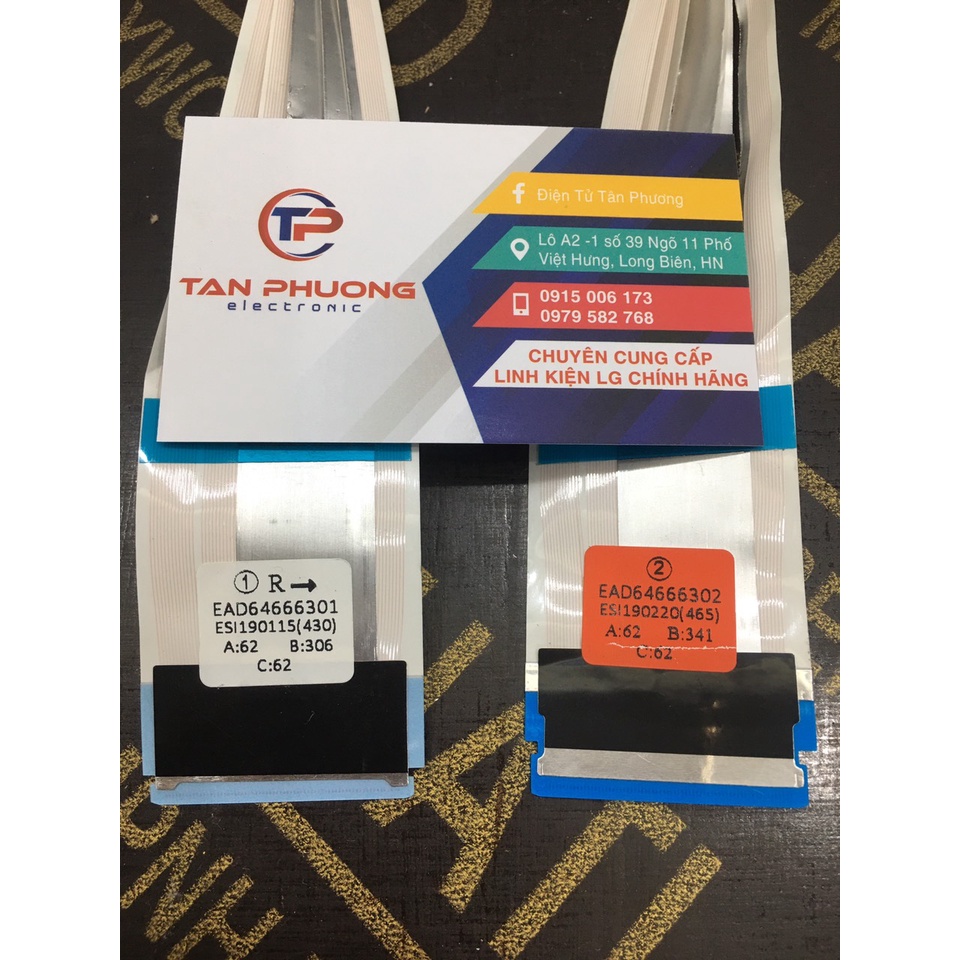 Cable,FFC cáp từ bo mạch chính lên màn hình tivi LG EAD64666301/EAD64666302